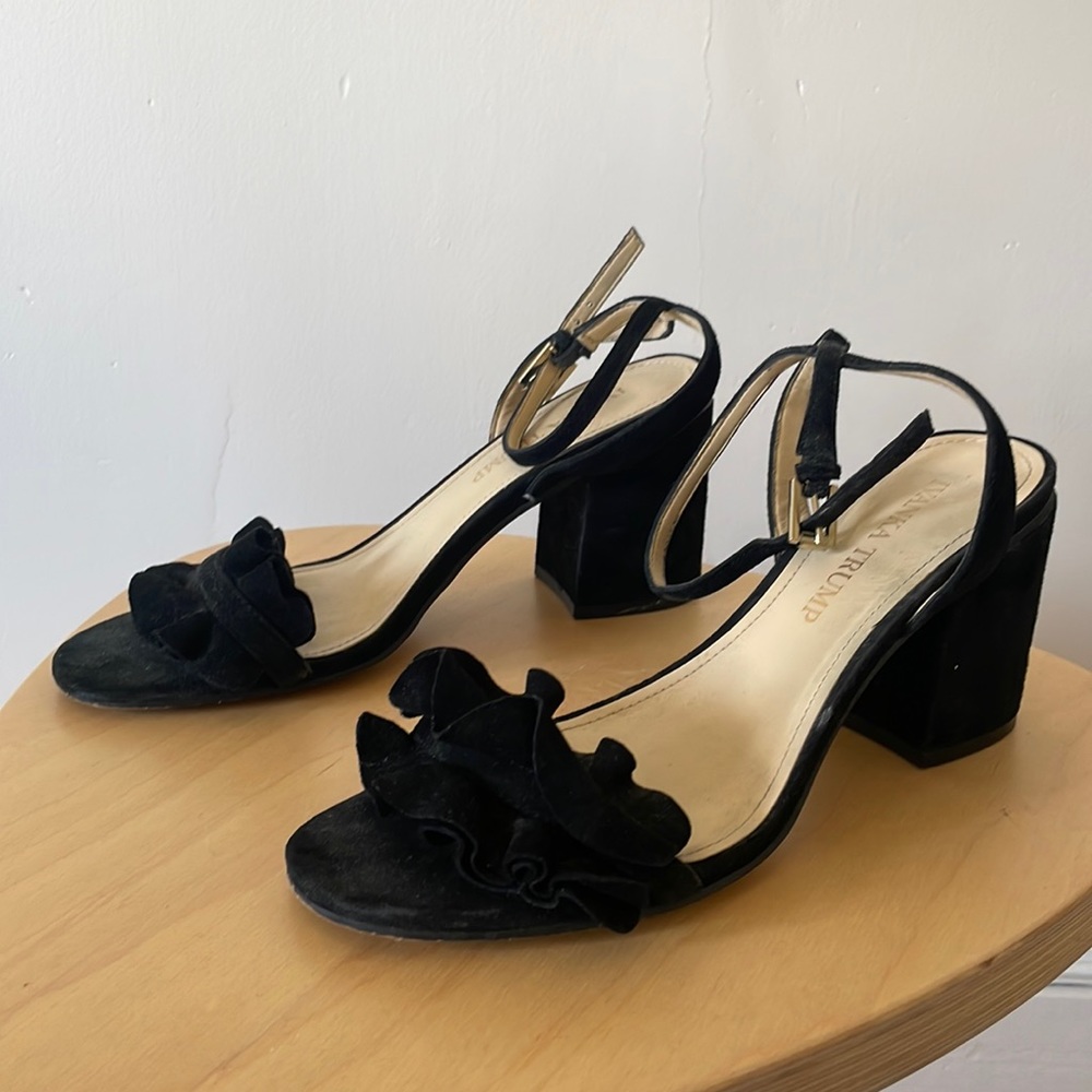 Black Chunky Heels
